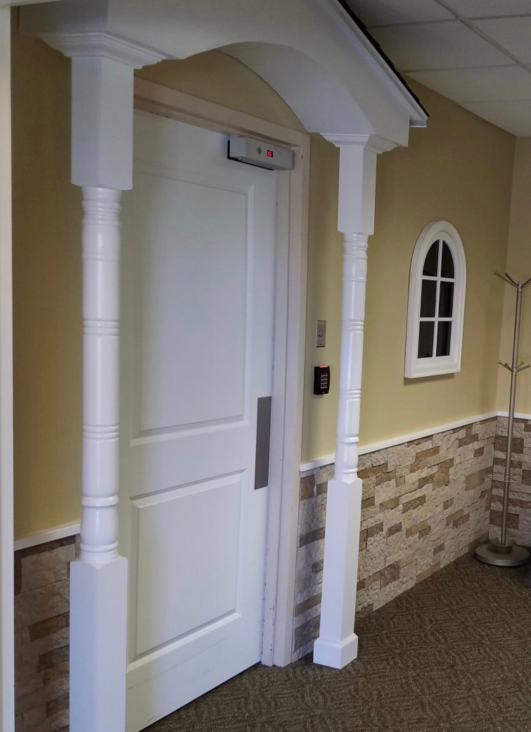 Faux windows bring joy to senior living community