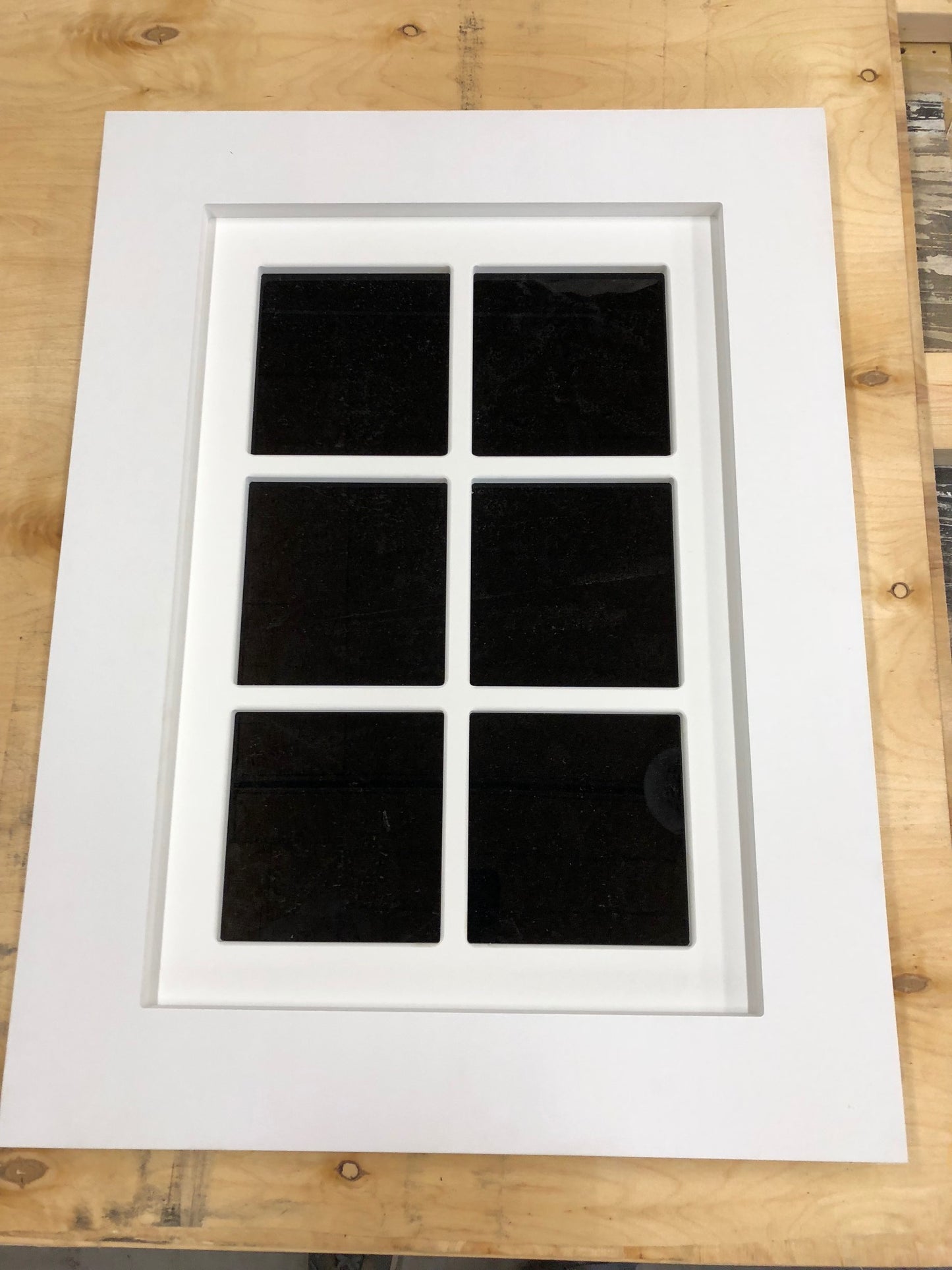 6 lite rectangular flat trim 