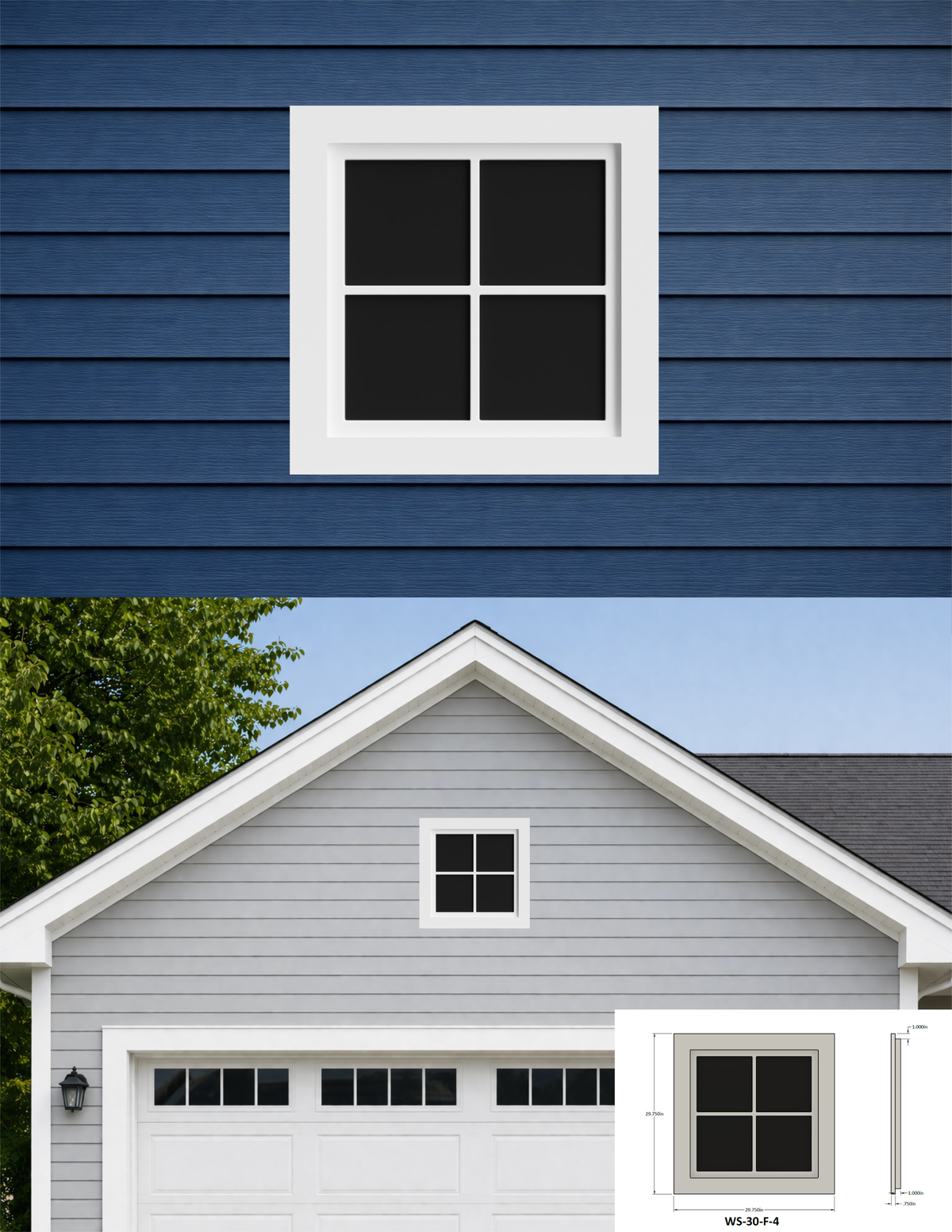 Square Faux Windows – Imagination Millwork